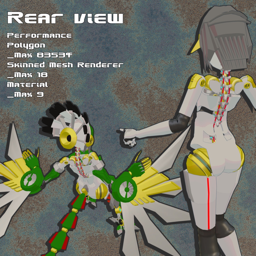 【オリジナル3Dモデル】MM00.Arche-O