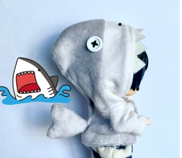 サメパーカー🦈 ねんどろ オビツ用