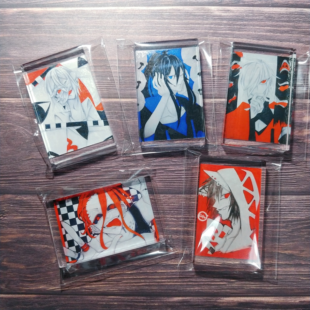 創作キャラ 審問会 アクリルブロック
