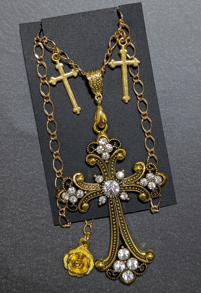 十字架　クロス　ペンダント(画像６枚)