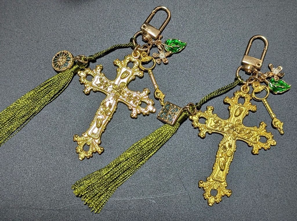 十字架 クロス キーホルダー(画像15枚)