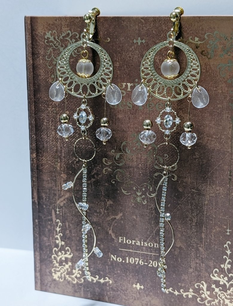 光輪のイヤリング(画像２枚)