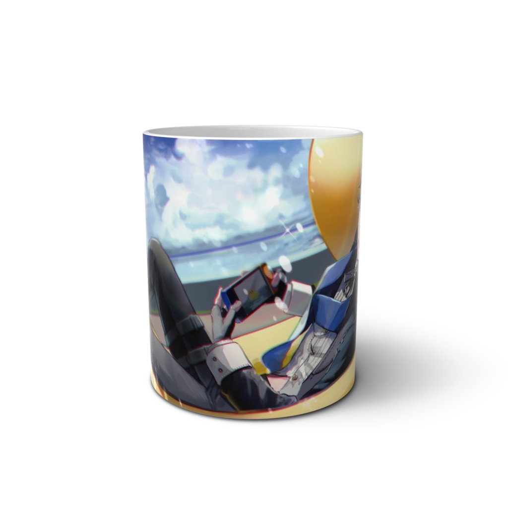 夏のSignDuck プールでぷかぷかマグカップ