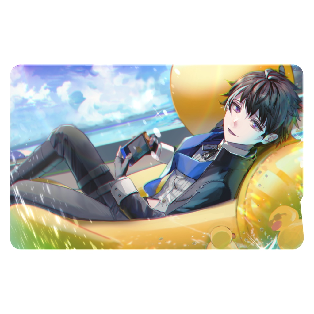 夏のSignDuck　ICカードステッカー2枚組