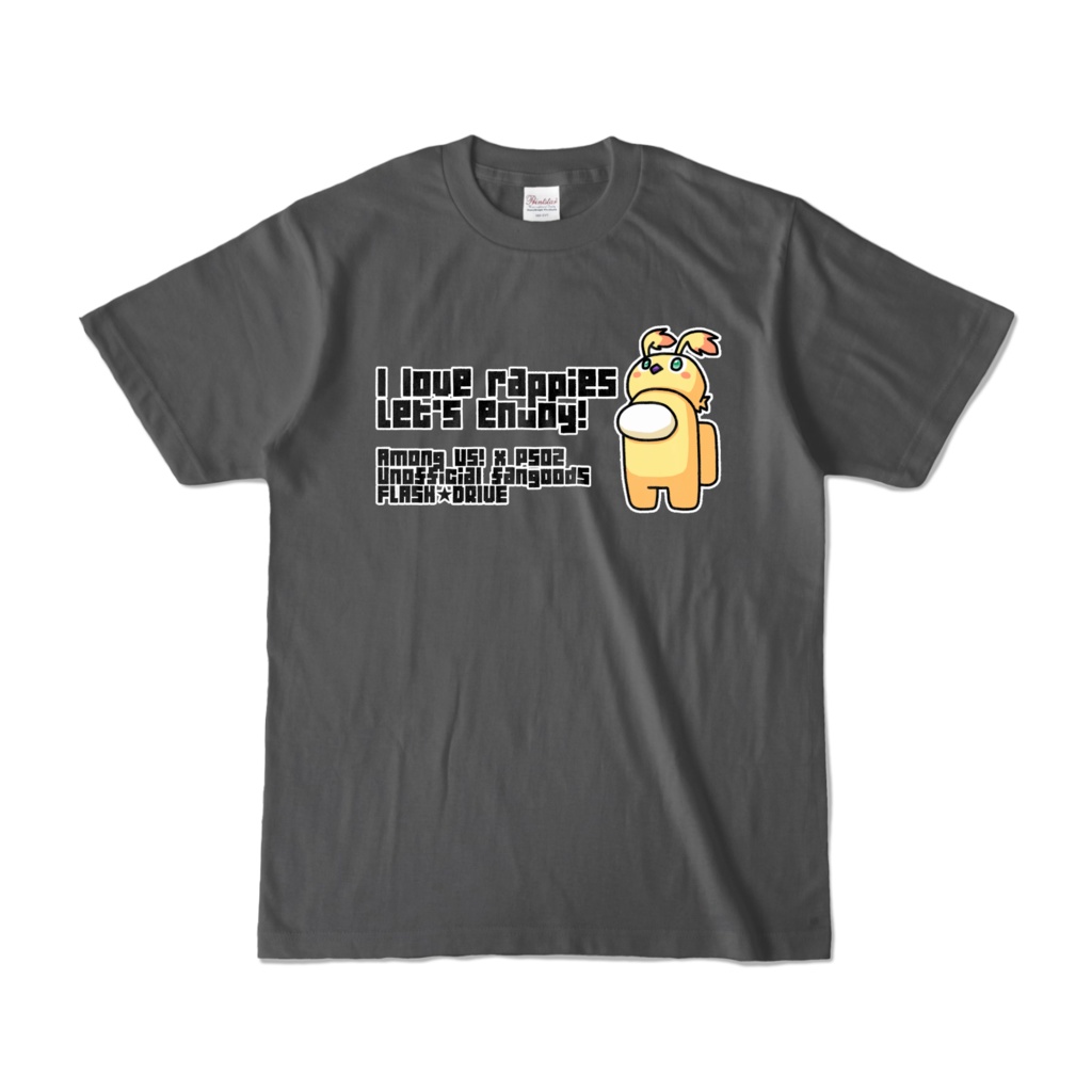 ラッピー★クルーTシャツ(濃色)