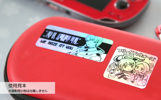 【フリーダムウォーズ】活版印刷ホログラムステッカー