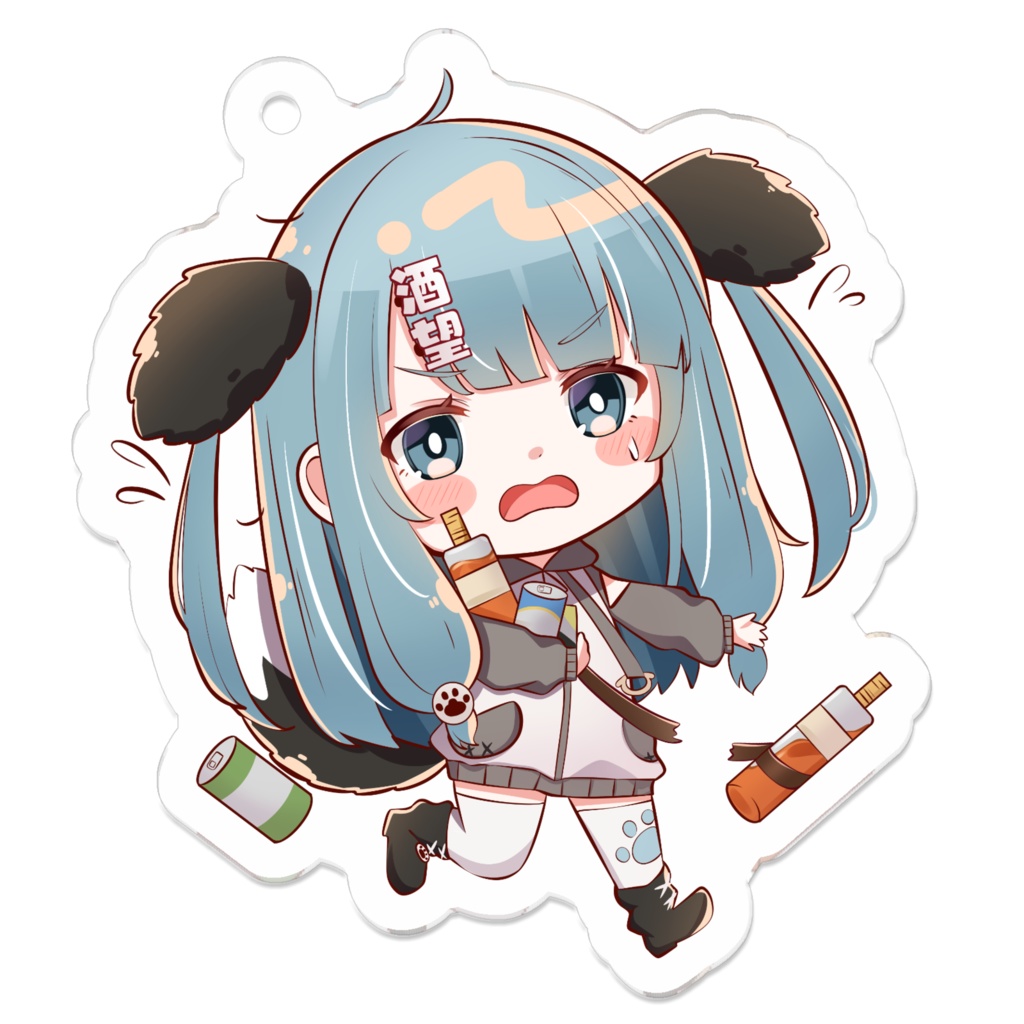 酒望のぞむアクキー【わたわた】