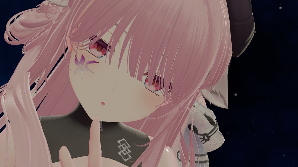 [無料]七夕記念タトゥー想定牽牛花Tex[VRC想定]
