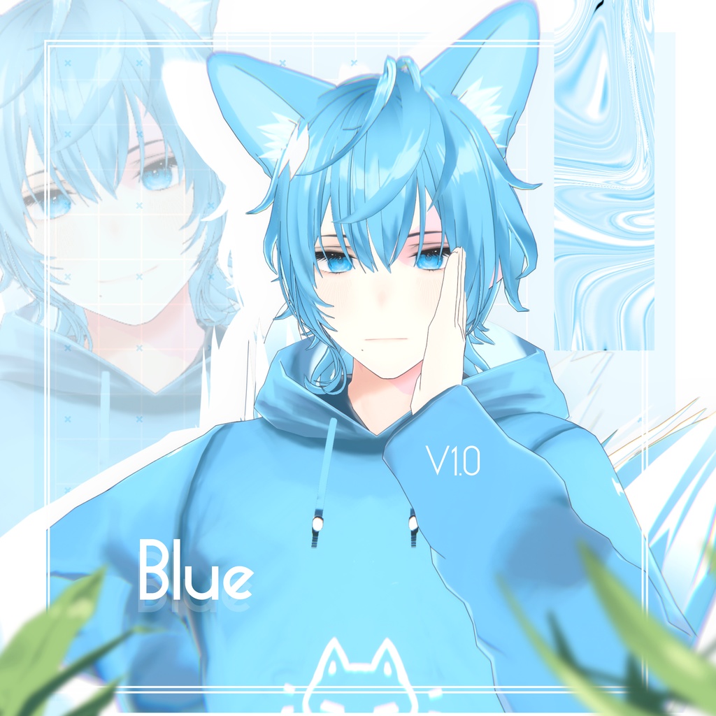 [ original 3D Model ] "Blue" V1.0