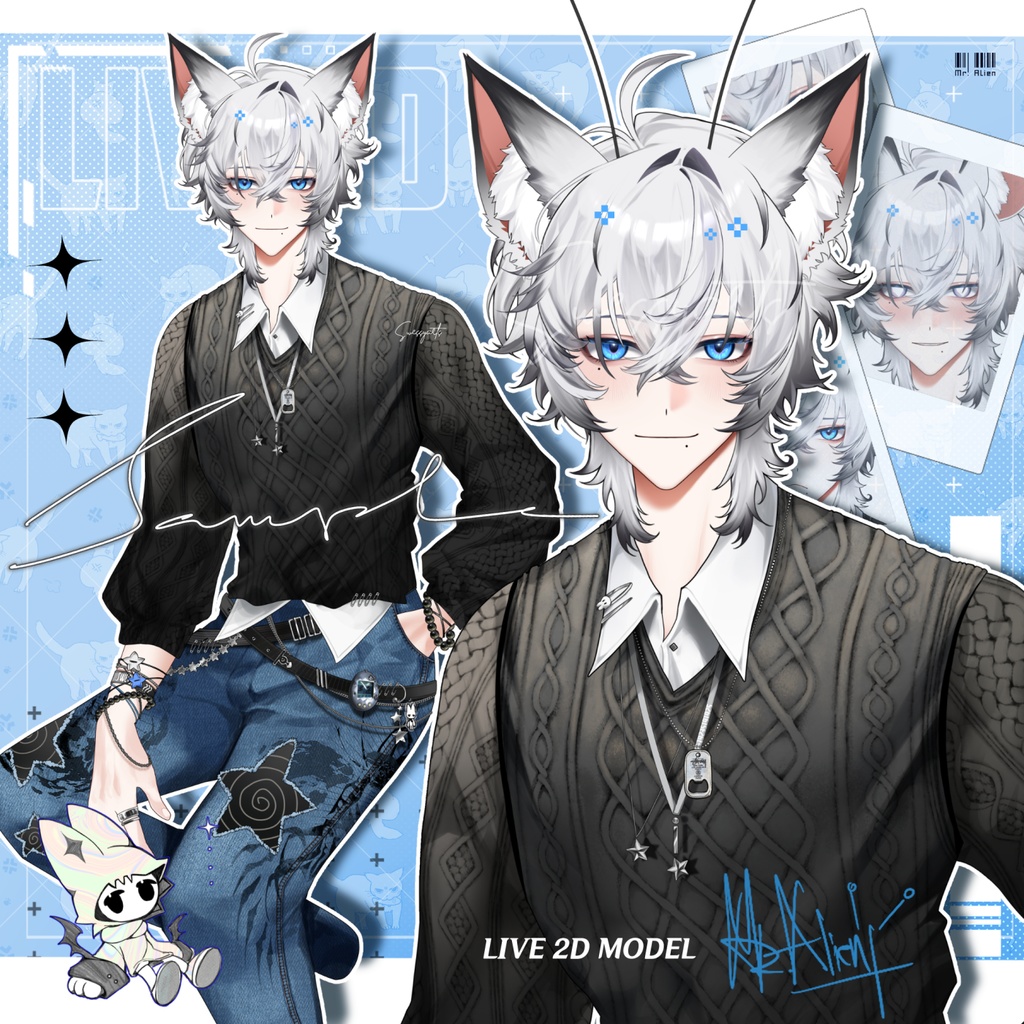 【Live2D model】AlienV1.0 #01 