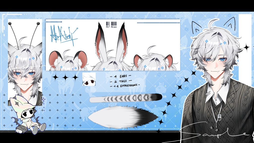 【Live2D model】AlienV1.0 #01