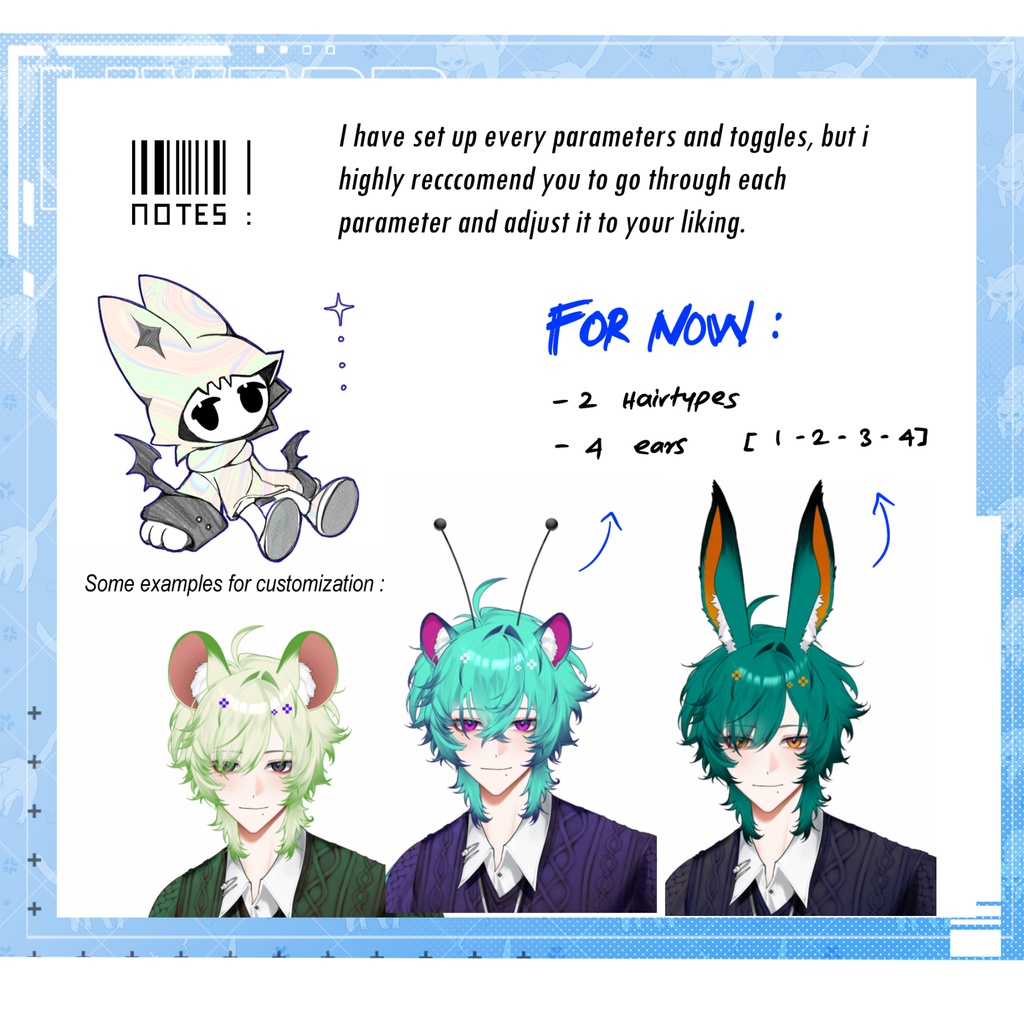 【Live2D model】AlienV1.0 #01