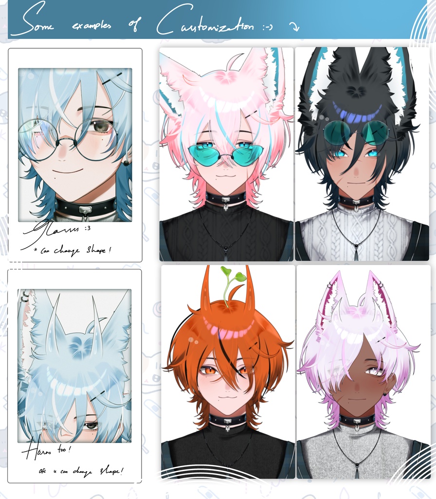 【live2dモデル】 SNOW / Vtuber model