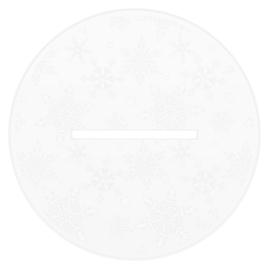 クリスマス瑚々莉ちゃんアクリルスタンド