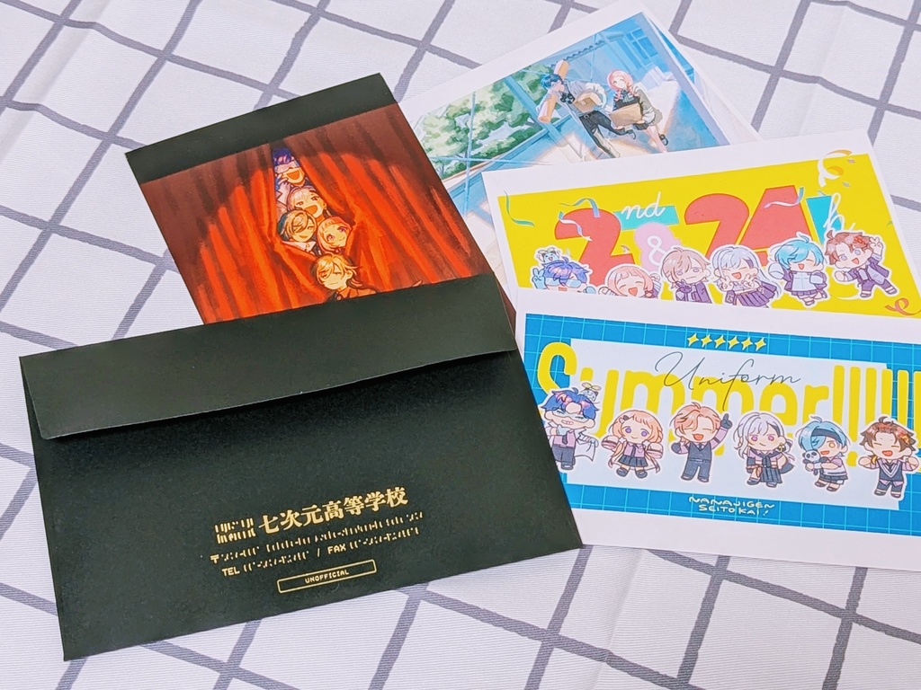 【非公式】七次元生徒会ポストカードセット【再販】