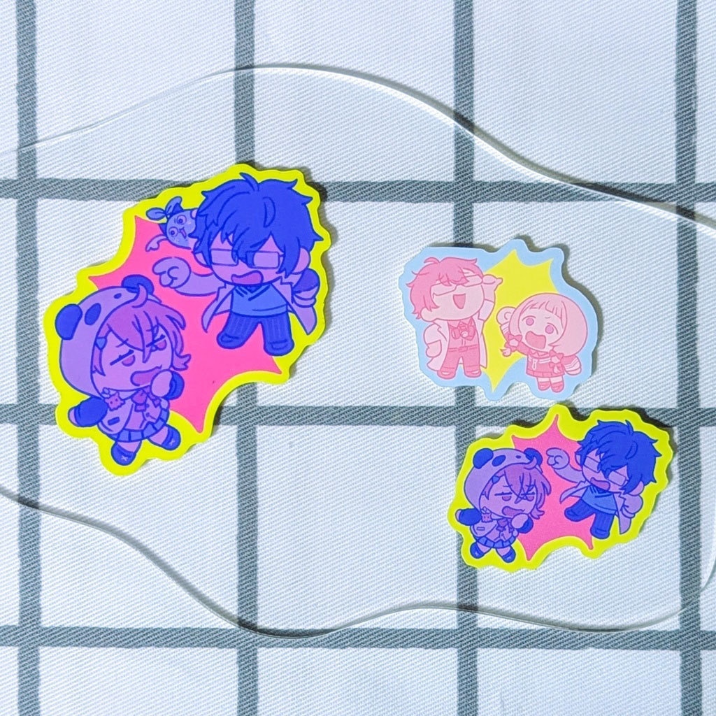 【非公式】仲良くケンカしなステッカー【試作品】
