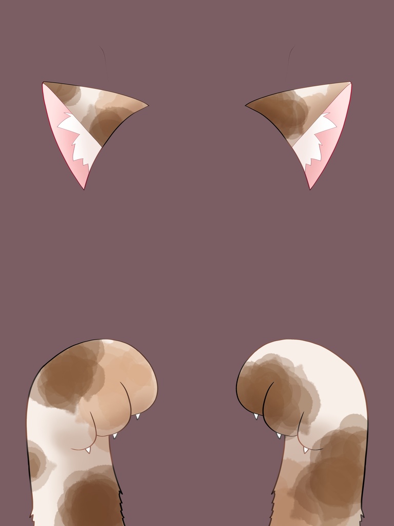 VTuber様、Vliver様向け2月の無料素材 猫の日🐱(背景透過)