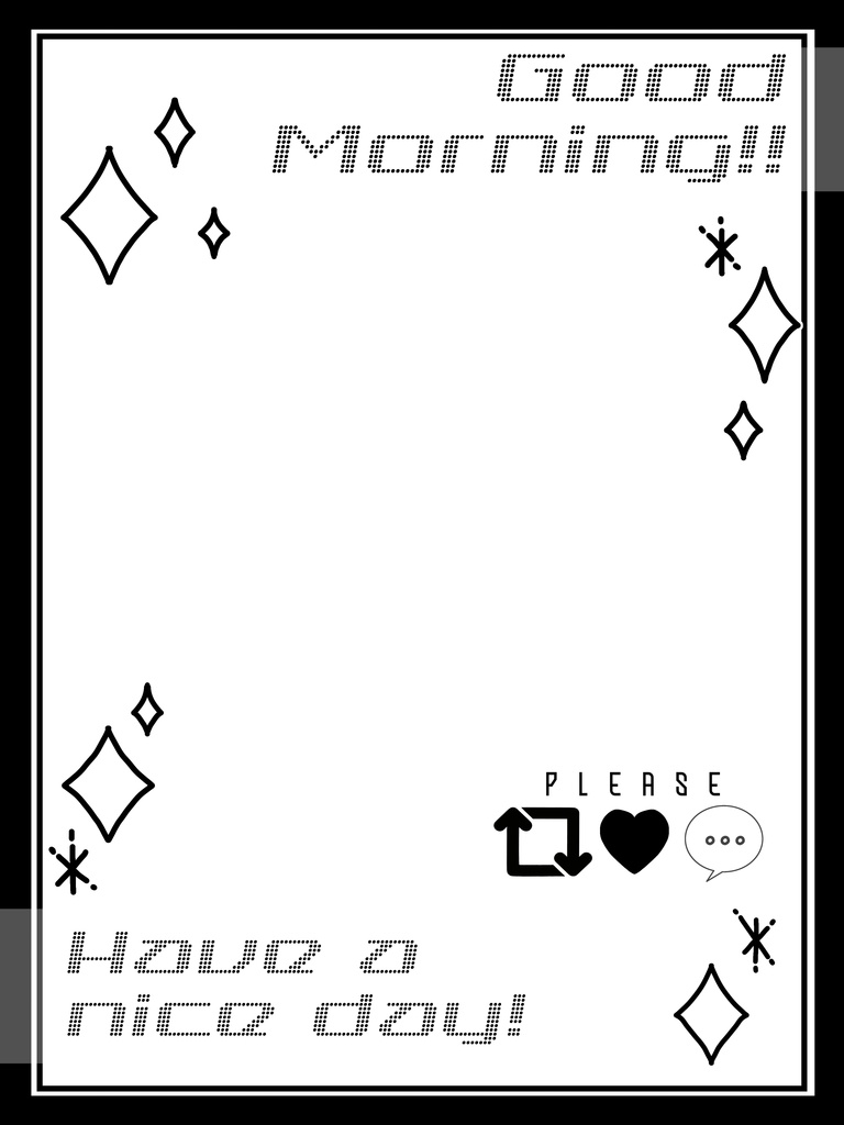 おはようVTuber素材  おはようVライバー素材 フリー素材(透過素材)