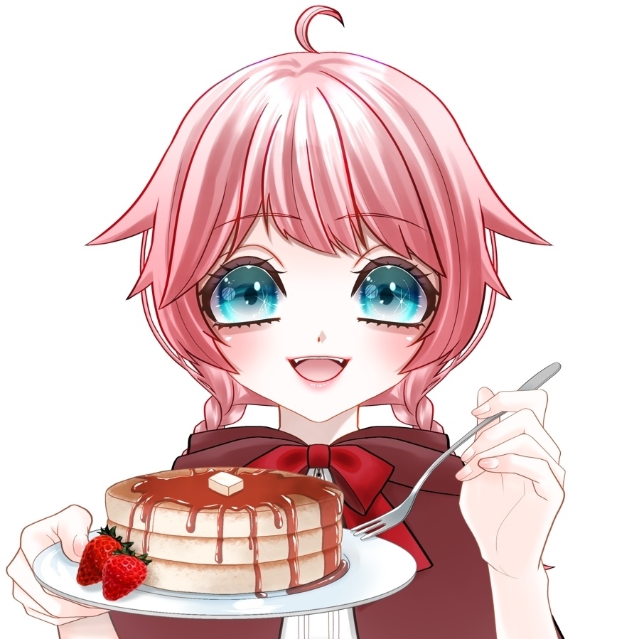 3/10はパンケーキの日🥞 VTuber素材 おはようVTuber素材 VTuber Vライバー(透過素材)