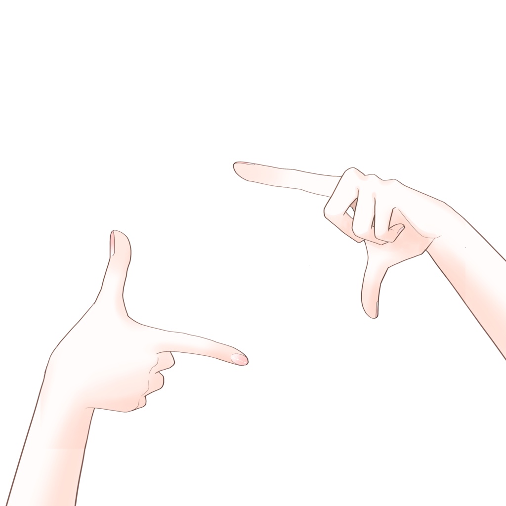 シャッターチャンス📸な手カメラ素材 おはようVTuber素材 おはようVライバー素材 VTuber素材 Vライバー素材（透過素材）