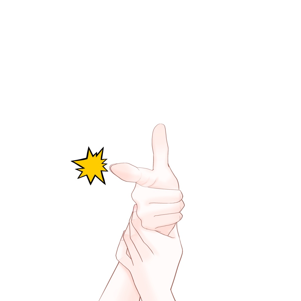 BANG‼️💥🔫な素材✨おはようVTuber おはようVライバー VTuber素材 Vライバー素材(透過素材)