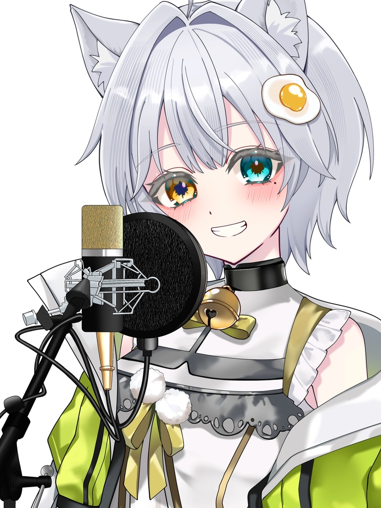 配信・収録マイク素材🎤 おはようVTuber/おはようVライバー/おはようVTuber素材/おはようVライバー素材/VTuber素材/Vライバー素材 (透過素材)