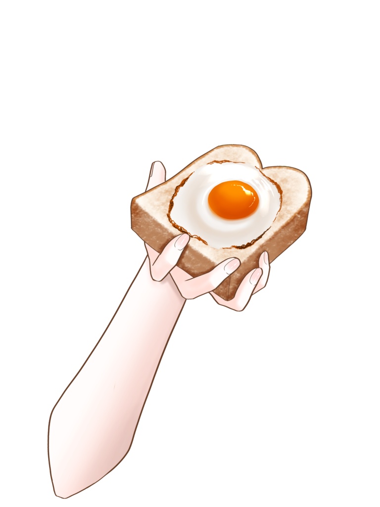 トーストを食べる素材🍞(全3種) VTuber素材/Vライバー素材/おはようVTuber/おはようVライバー/おはようVTuber素材/おはようVライバー素材(透過素材)