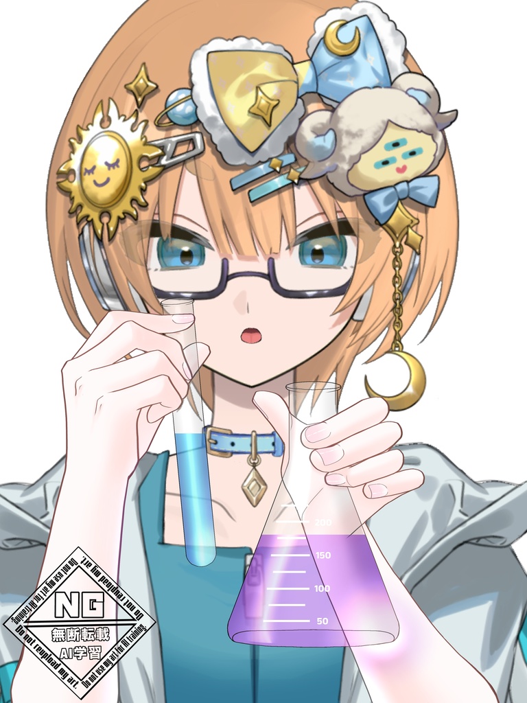 怪しい実験素材🔬🌡✨ VTuber素材/Vライバー素材/おはようVTuber素材/おはようVライバー素材/おはようVTuber/おはようVライバー(透過素材)