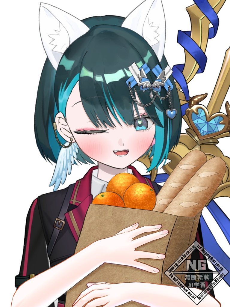 買い物してきたよ🛍❣️な素材✨ VTuber素材/Vライバー素材/おはようVTuber/おはようVライバー/おはようVTuber素材/おはようVライバー素材 (透過素材)