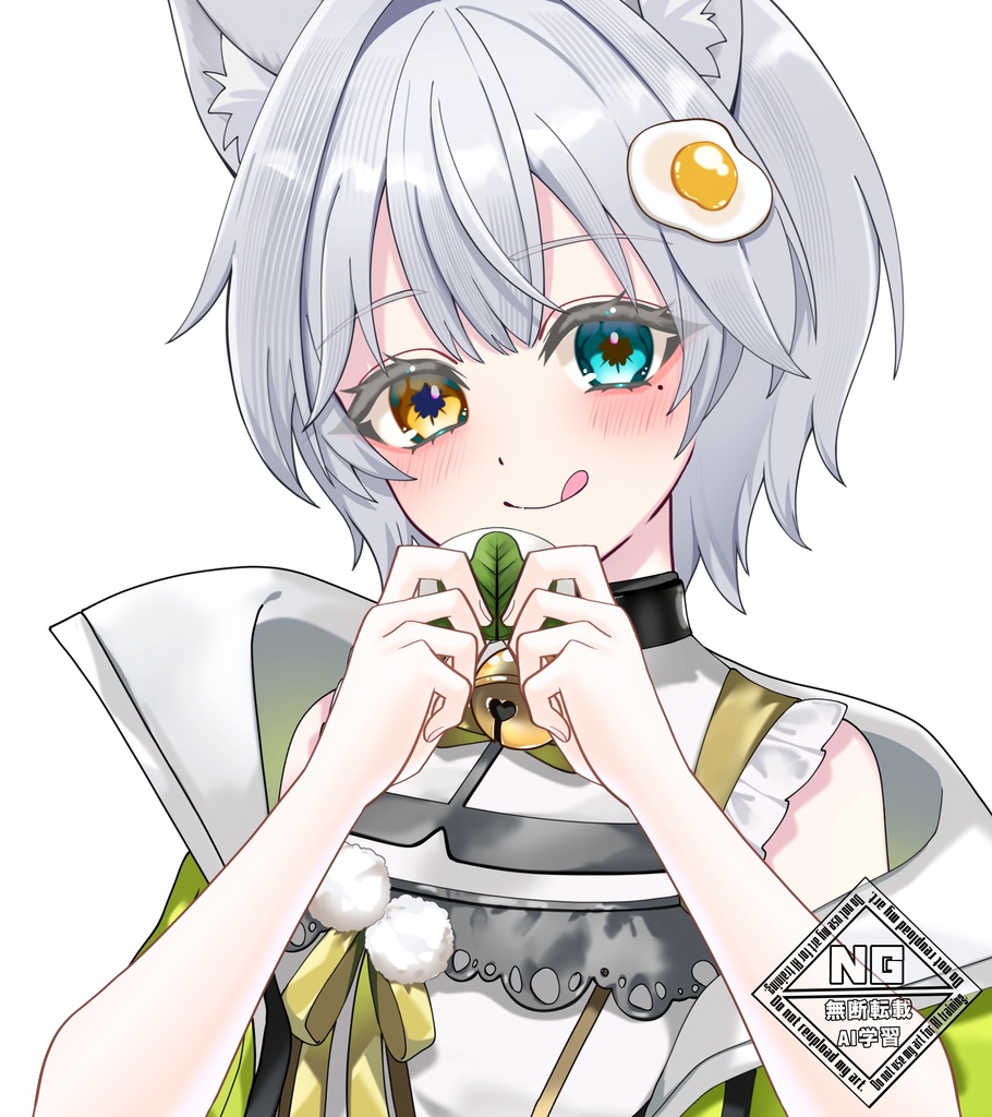 かしわ餅を持つ手の素材✨ VTuber素材/Vライバー素材/おはようVTuber/おはようVライバー/おはようVTuber素材おはようVライバー素材 (透過素材)