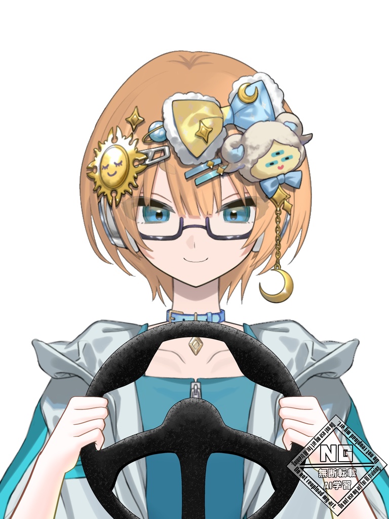 ハンドルを握る手の素材✨ VTuber素材/Vライバー素材/おはようVTuber/おはようVライバー/おはようVTuber素材/おはようVライバー素材 (透過素材)