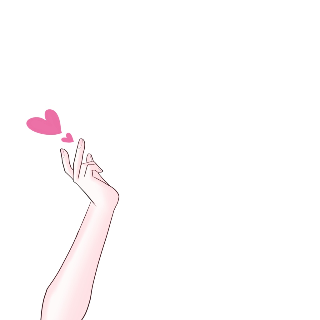 投げキッス😘の素材✨ VTuber素材/Vライバー素材/おはようVTuber/おはようVライバー/おはようVTuber素材/おはようVライバー素材 (透過素材)