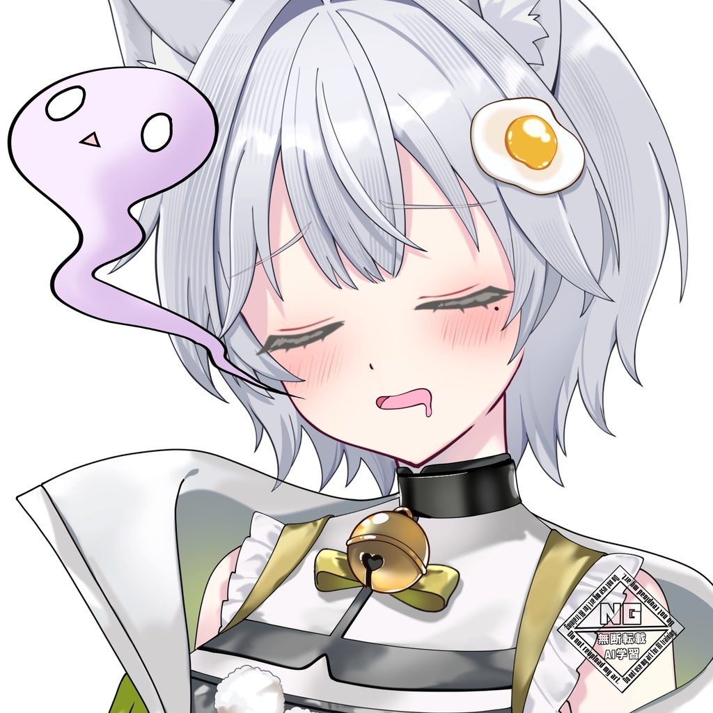 口から魂の素材✨VTuber素材/Vライバー素材/おはようVTuber素材/おはようVライバー素材/おはようVTuber/おはようVライバー (透過素材)