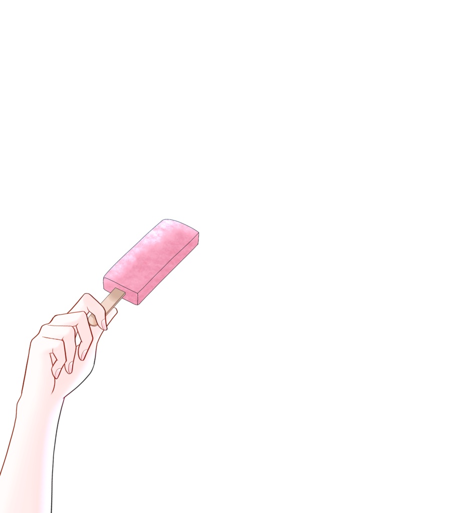 アイス素材(全3色)✨☀️ VTuber素材/Vライバー素材/おはようVTuber/おはようVライバー/おはようVTuber素材/おはようVライバー素材 (透過素材)