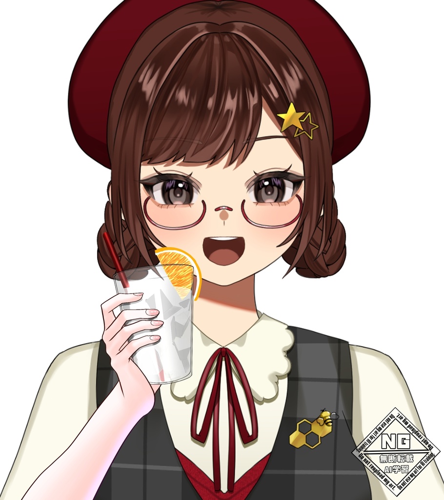 清涼飲料水を持つ手の素材✨🍋 VTuber素材/Vライバー素材/おはようVTuber/おはようVライバー/おはようVTuber素材/おはようVライバー素材 (透過素材)