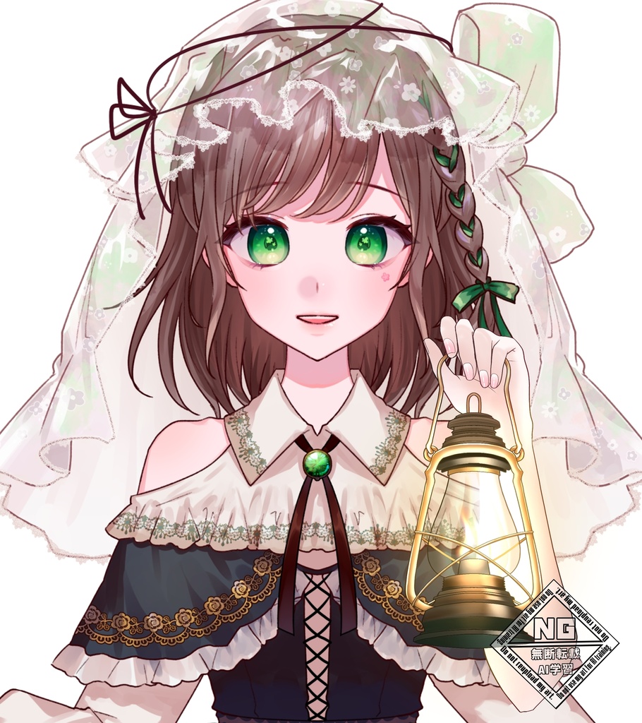 ランタンを持つ手の素材🕯 VTuber素材/Vライバー素材/おはようVTuber/おはようVライバー/おはようVTuber素材/おはようVライバー素材 (透過素材)