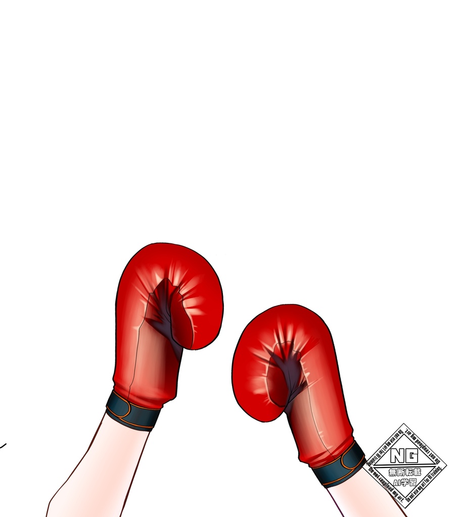 【VTuber素材】ボクシングをする手の素材🥊(透過素材・フリー素材)