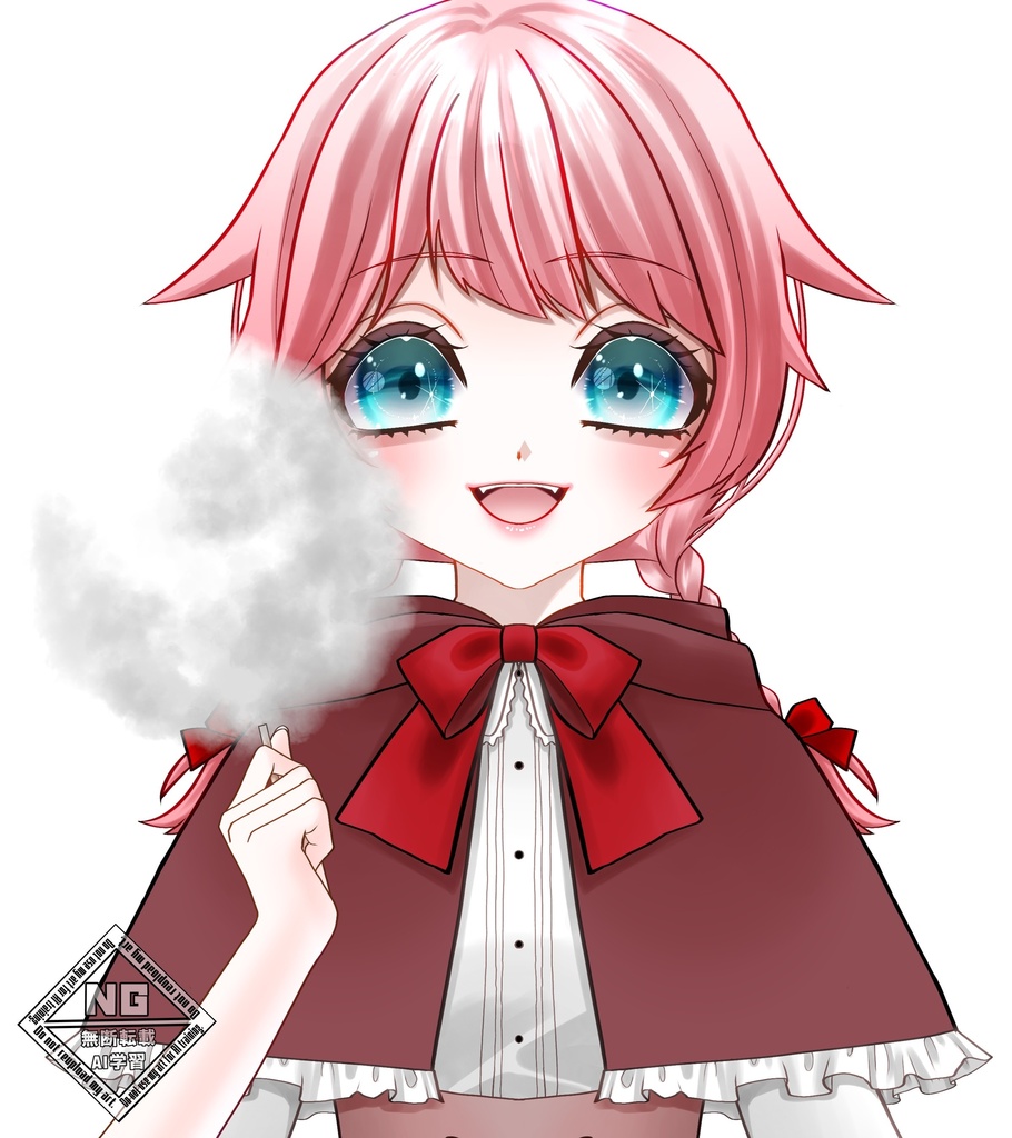 わたあめを持つ手の素材💭