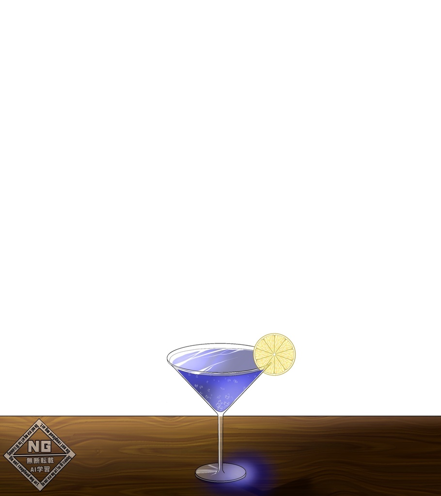 オシャレなカクテルの素材🍸✨️【VTuber素材】【無償素材】(透過素材)