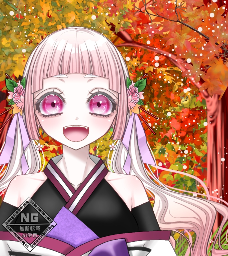秋の背景素材🍁【VTuber素材】【フリー素材】