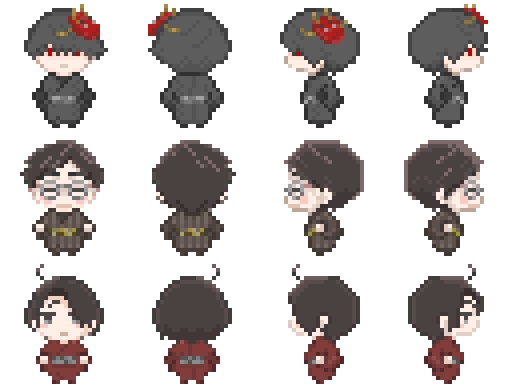 大穢WEBイベ用アバター