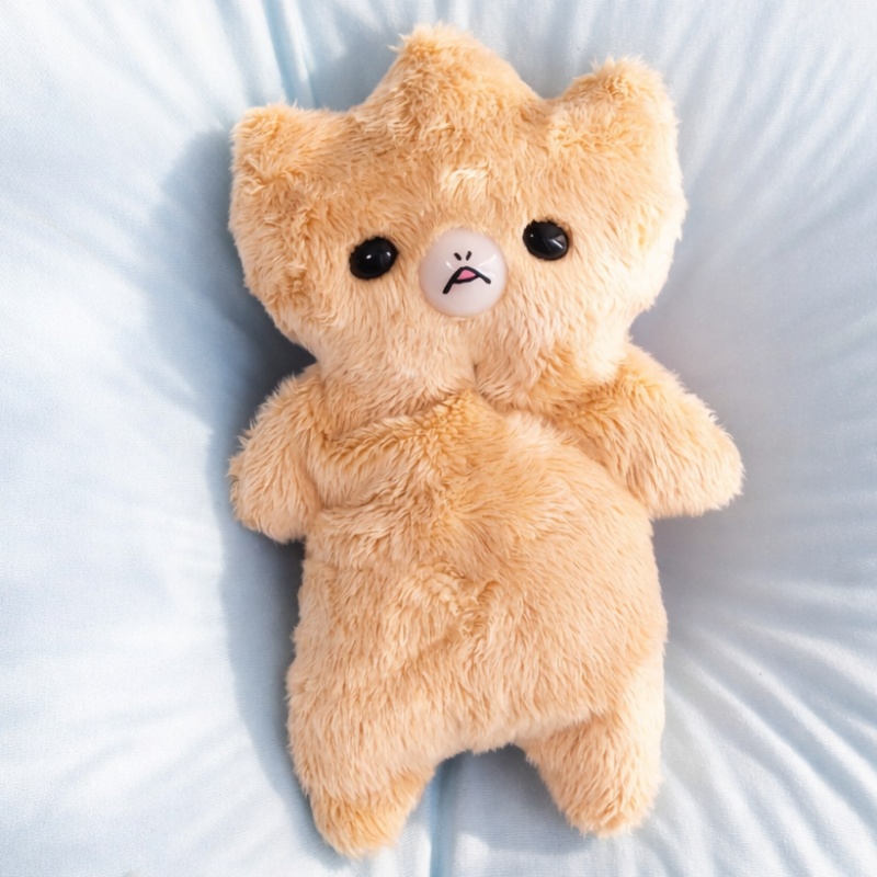 モコモコぬいぐるみ【ヘンテコな生き物あちゃ】【ブラウン】