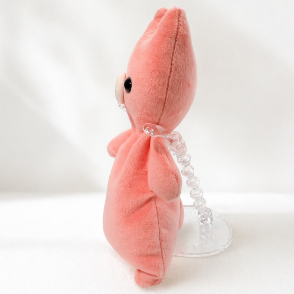 クタクタぬいぐるみ【ヘンテコな生き物あちゃ】【フラミンゴピンク】