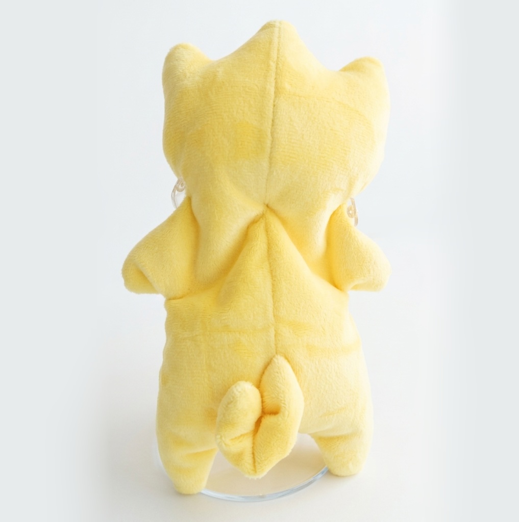 クタクタぬいぐるみ【ヘンテコな生き物あちゃ】【イエロー】