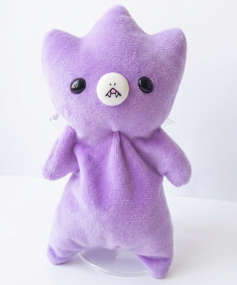 クタクタぬいぐるみ【ヘンテコな生き物あちゃ】【パープル】