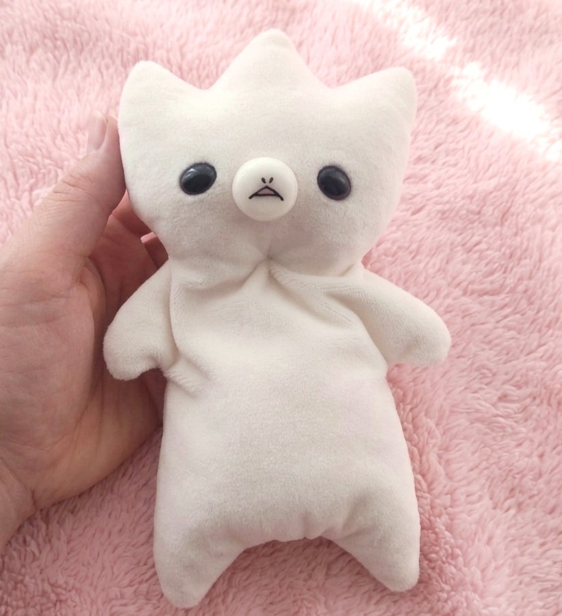 ヘンテコな生き物あちゃ【クタクタぬいぐるみ】【ミルク】