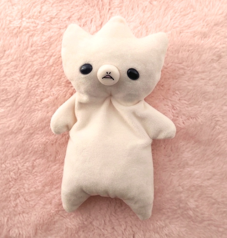 ヘンテコな生き物あちゃ【クタクタぬいぐるみ】【ミルク】