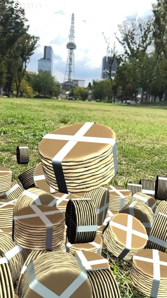 【3D小物】鹿せんべい【FBX】