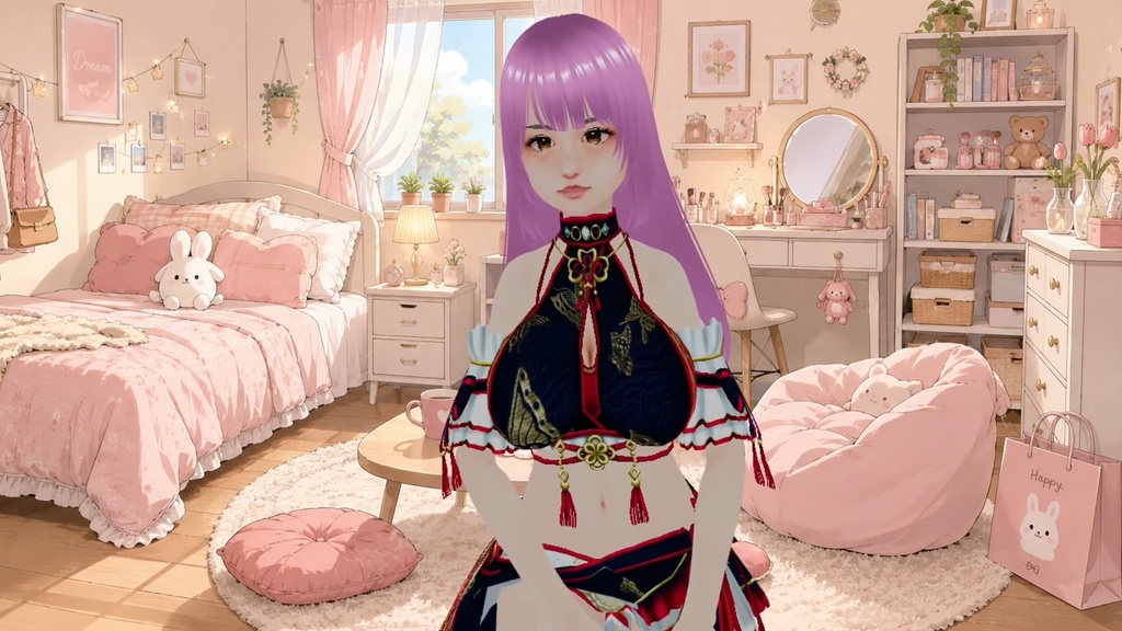 【無料】AIチャット、VTuber用「自然な立ち待機モーション」VRMA