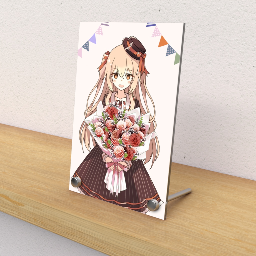 みのこ８周年記念アクリルフォトパネル